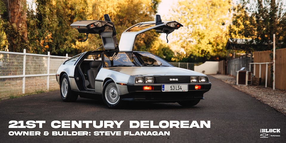 21st Century DeLorean: LS Swap from the Future