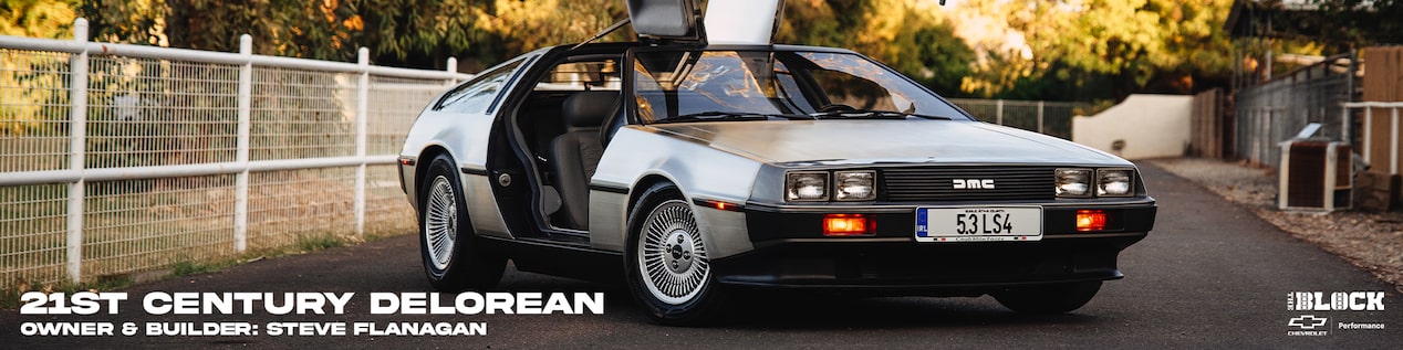 21st Century DeLorean: LS Swap from the Future