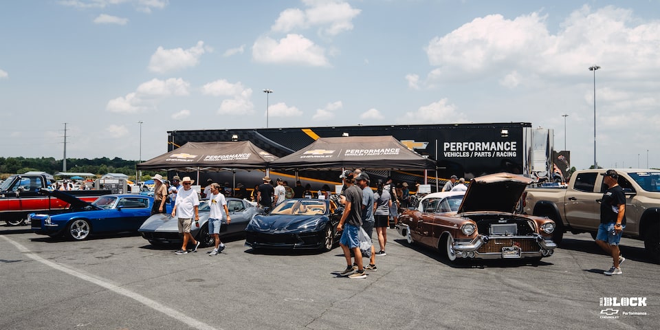 La exhibición de Chevrolet Performance se instalará en una amplia gama de eventos este año.