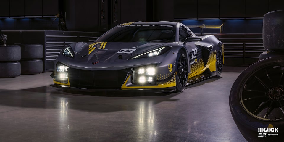 The Corvette Z06 GT3.R shares many components with its roadgoing counterpart.