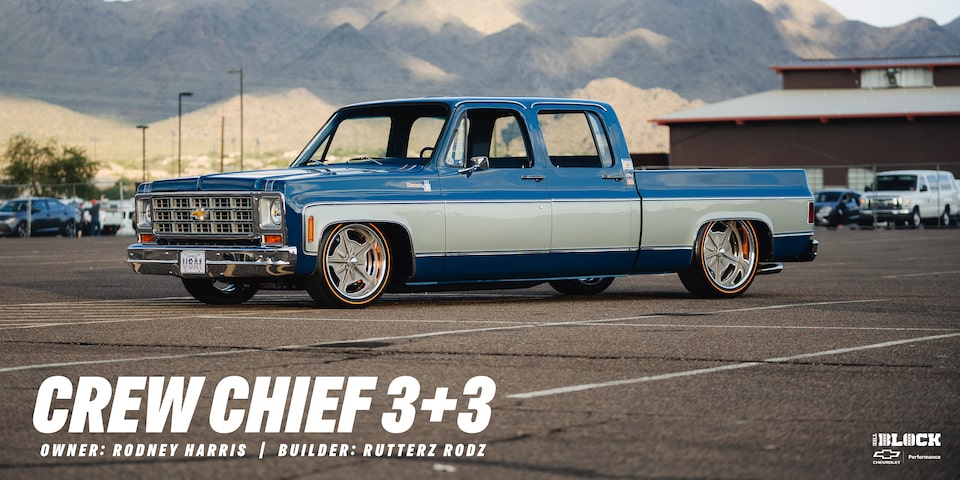 Crew Chief 3+3: A 1979 C10 Crew Cab with a Modern LS376/525