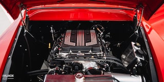 View of the Engine Bay in David Kinnison's 1957 Chevrolet 3100 Truck