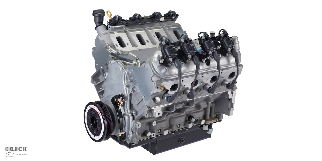 El motor viene en una configuración de bloque largo.
