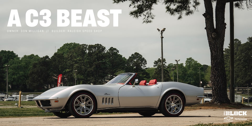 A C3 beast this 1969 corvette is powered by an ls376 480 crate engine