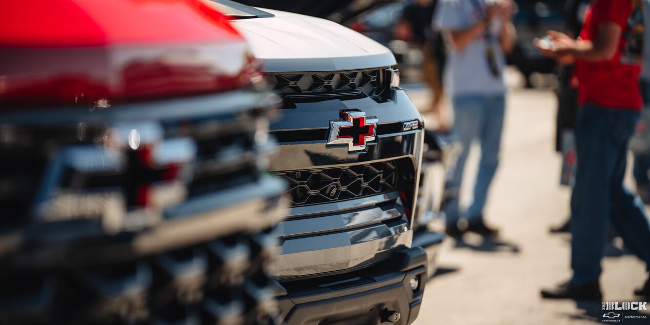 Red Chevrolet Car