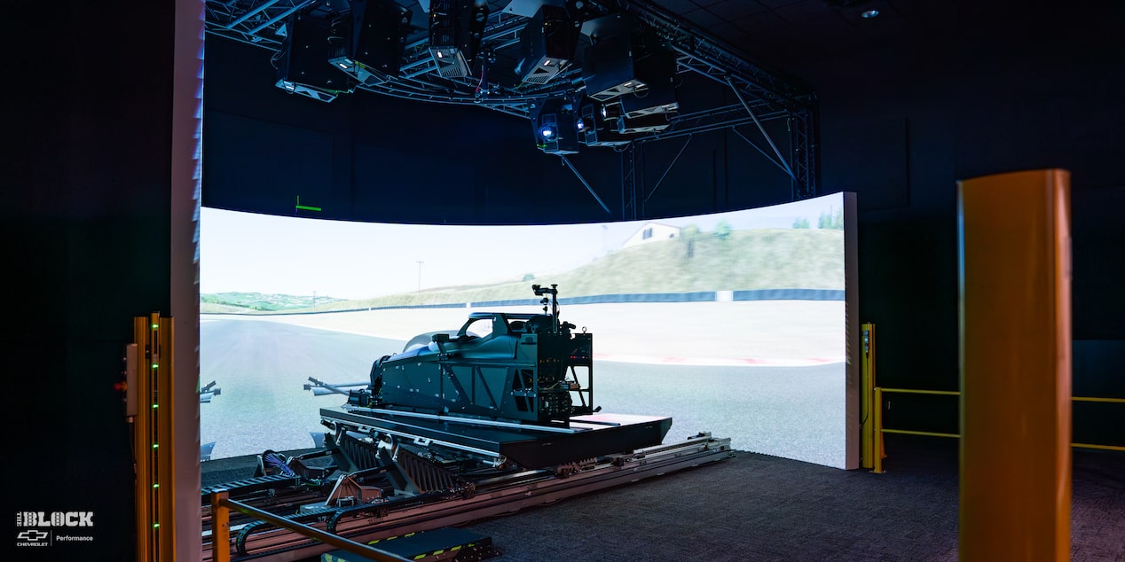 Driver-in-the-Loop motion simulators not only allow drivers to practice, but also let teams test ideas and receive feedback.