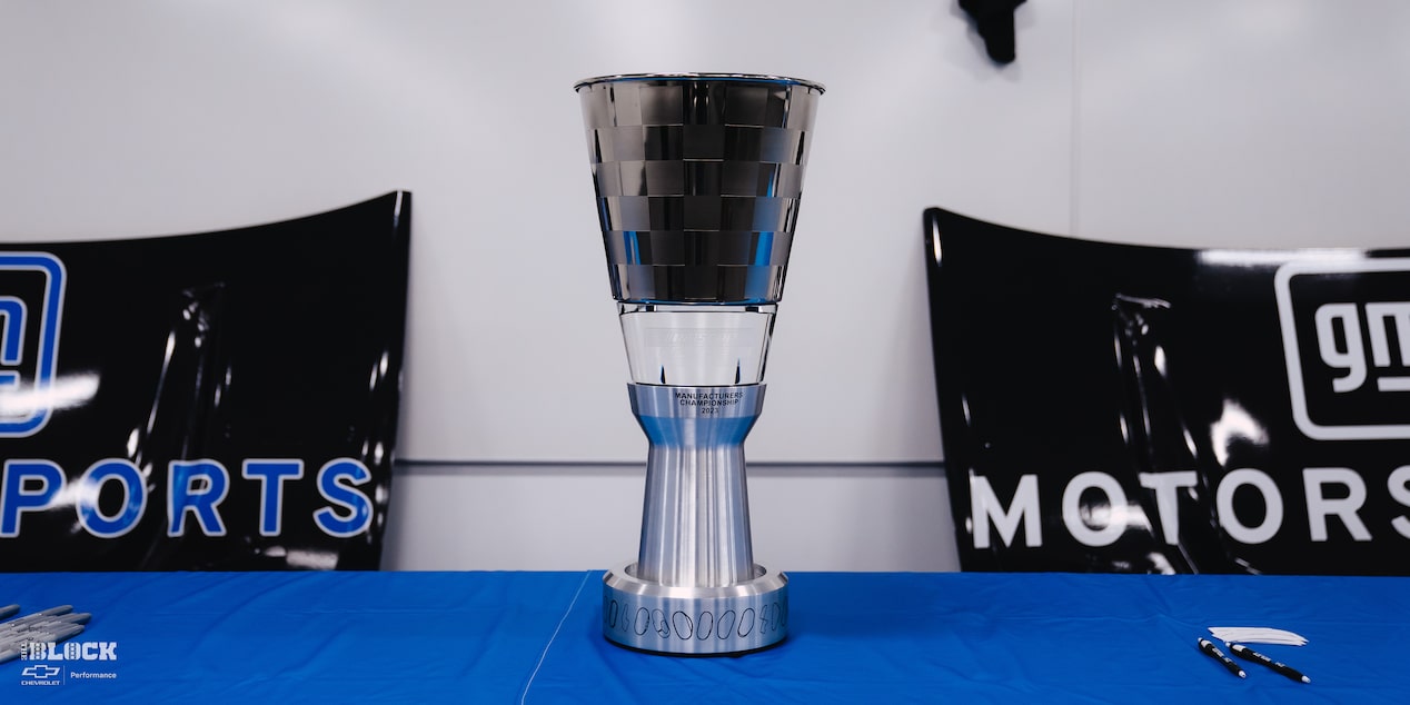 Trophies like this one are the goal for everyone at the GM Charlotte Technical Center.