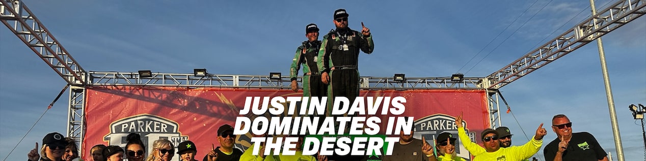 Justin Davis Dominates in the Desert