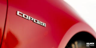 Close Up of Copo 50 Badging on the Side of a Vehicle