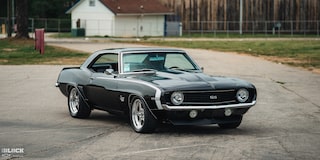 Becky and Derek Luck's Vintage 1969 Chevrolet Camaro SS Parked on a Rural Property