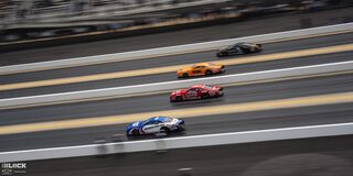 Four Funny Cars Race Closely at the 2024 NHRA 4-Wide Nationals