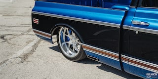 Rear Side View of Ronnie and Tina Allen’s 1972 Chevrolet C10