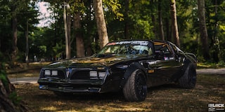 J.J. Alfano’s LS-powered 1978 Pontiac Firebird Trans Am Parked Around Trees