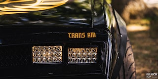 Close-up View of the Trans Am Logo on the 1978 Pontiac Firebird Trans Am