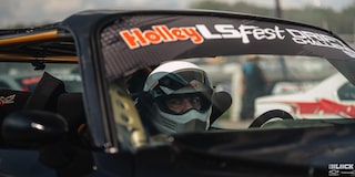 Racecar Driver in the 1978 Pontiac Firebird Trans Am