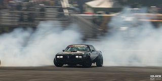 J.J. Alfano’s LS-powered 1978 Pontiac Firebird Trans Am Racing on the Track