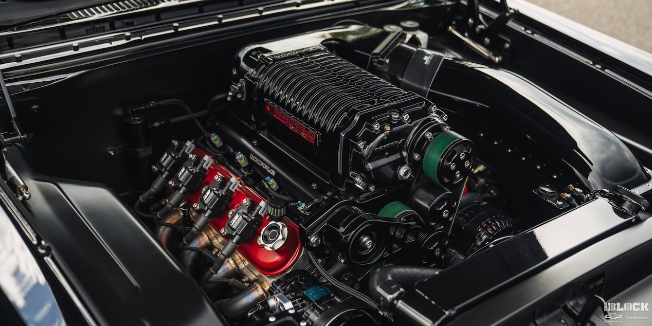 Close-up of a Car Engine at Holley LS Fest 2024