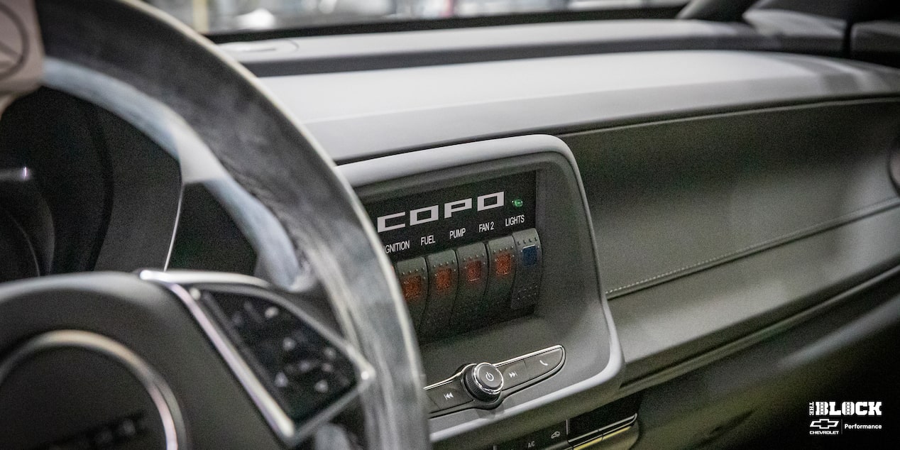Like all COPO Camaros, this one is built to perform.