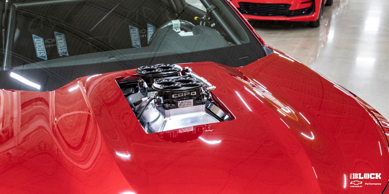 final copo camaro hood 2