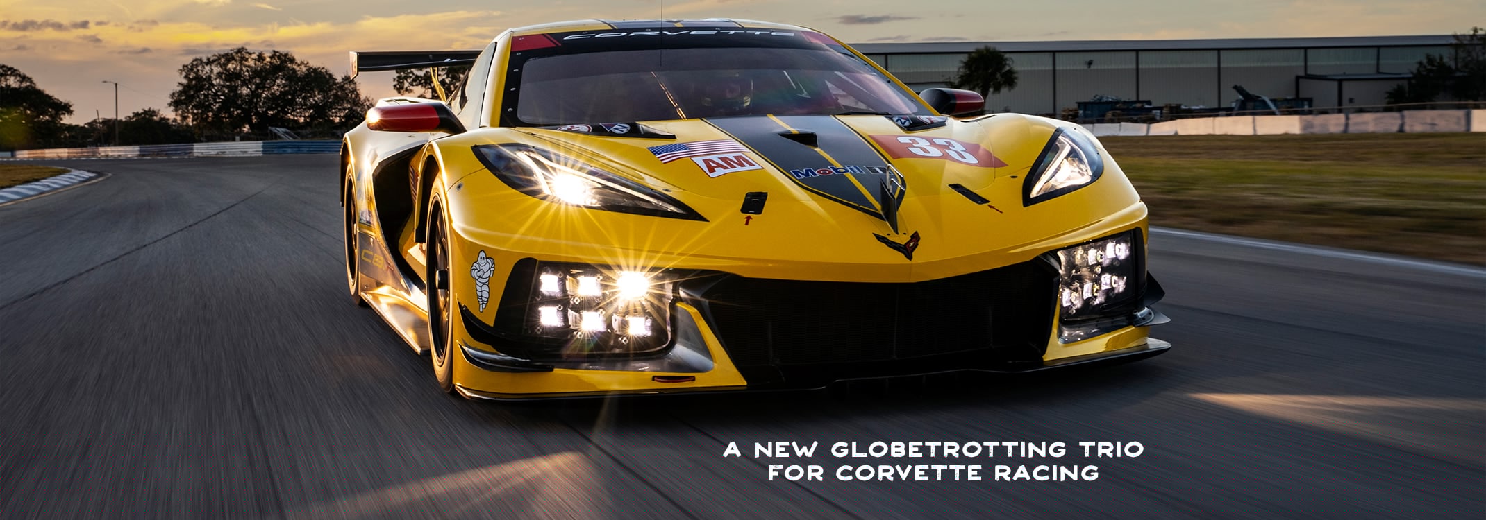 a new globetrotting trio for corvette racing