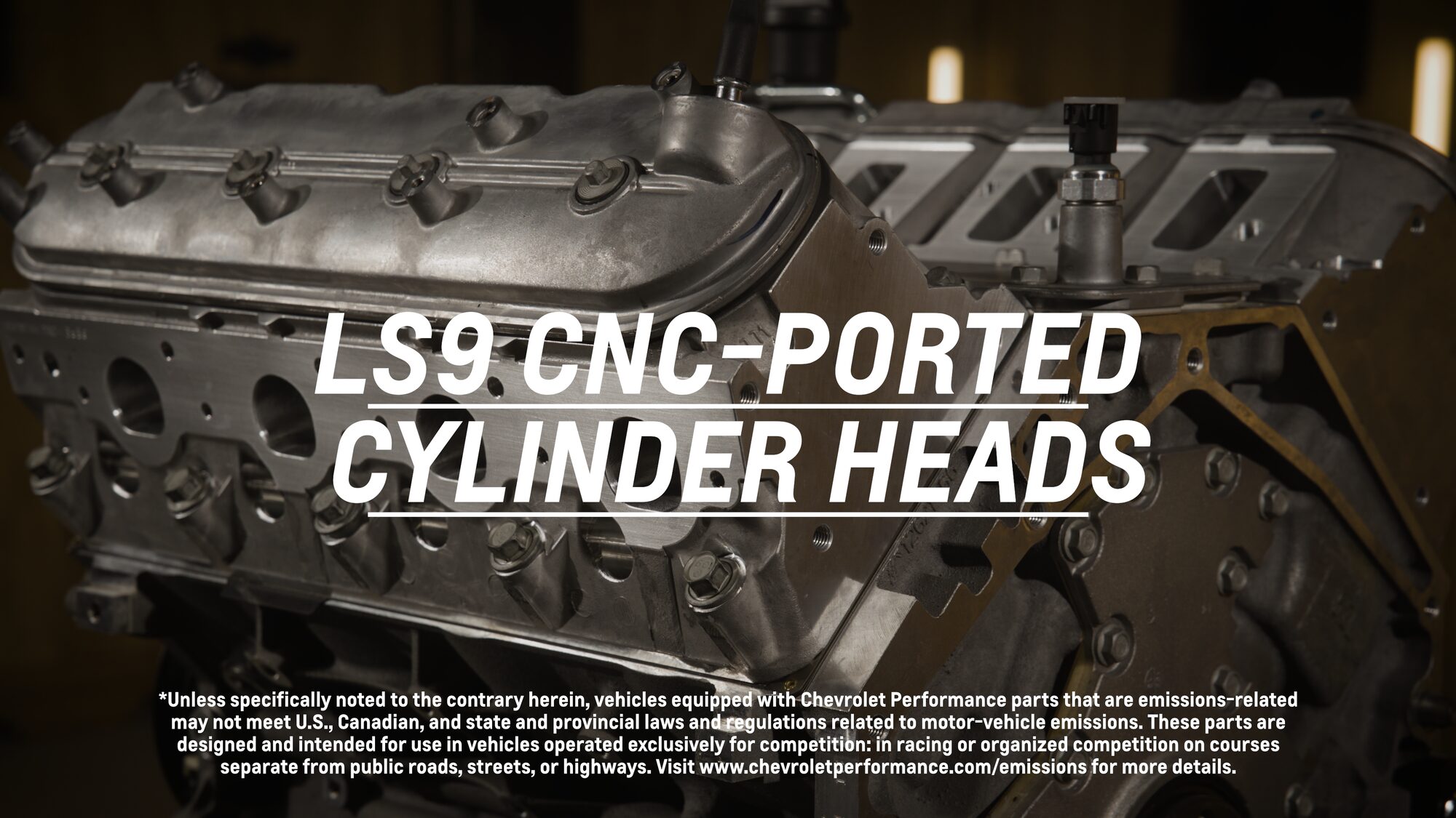 LS9 CNC-Ported Cylinder Heads
